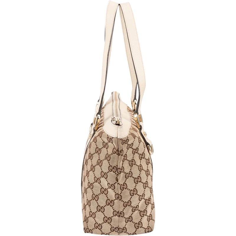 Gucci Monogram GG Canvas Abbey D-Ring Tote Shoulder Bag