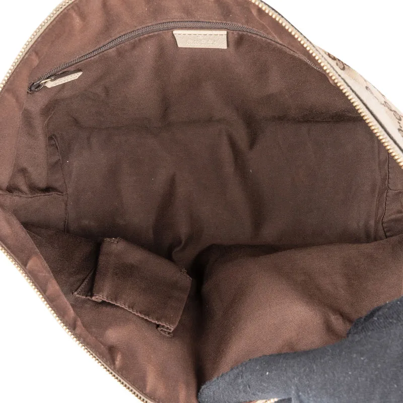 Gucci Monogram GG Canvas Abbey D-Ring Tote Shoulder Bag