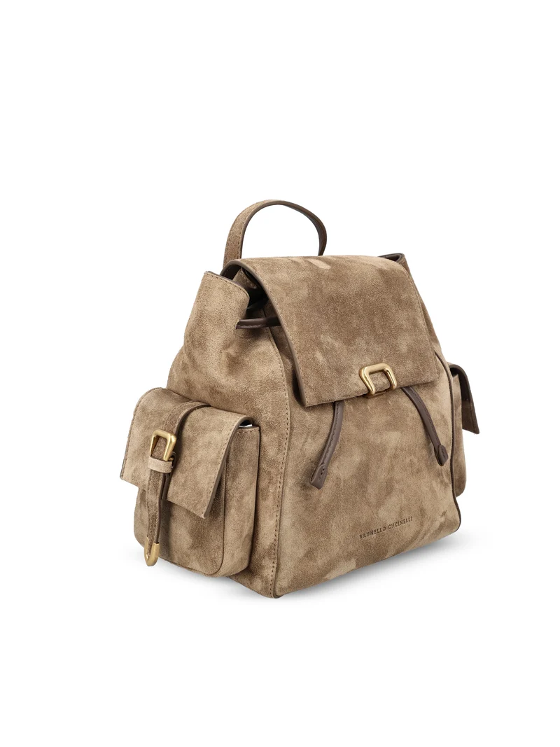 BRUNELLO CUCINELLI Zaino Sartorial In Camoscio