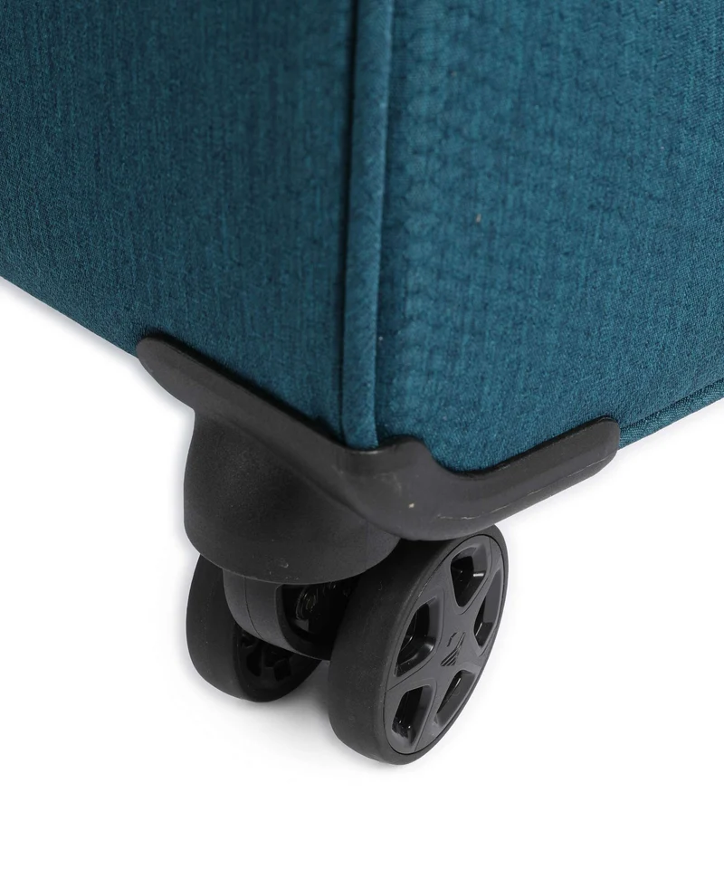Travelite Kick Off 4-Rollen Trolley Set petrol
