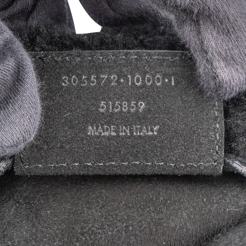 Balenciaga Shearling & Suede Mini Classic City Handbag