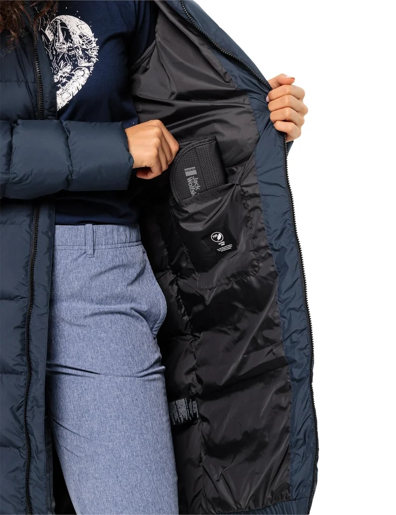 Parkas blau