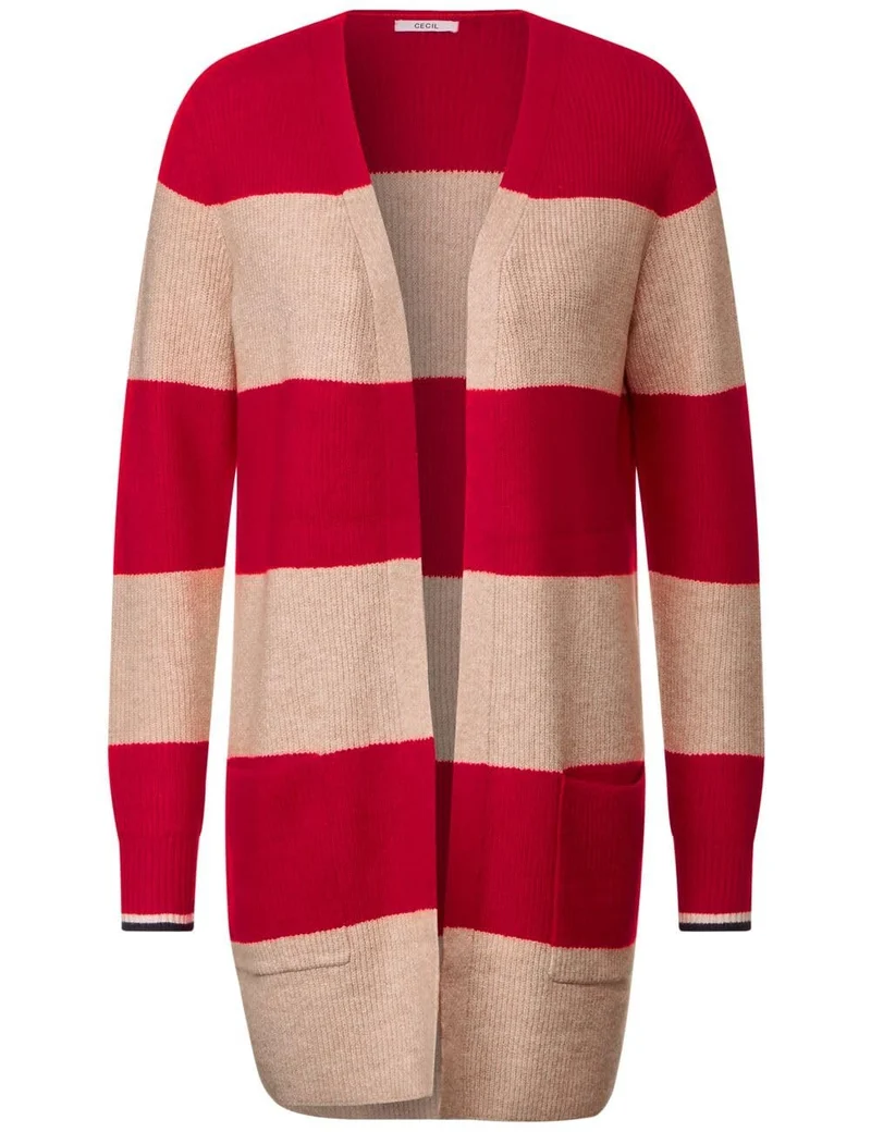 Strickjacken rot