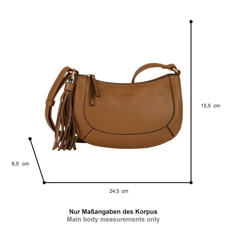 Umhängetasche Aki Braun