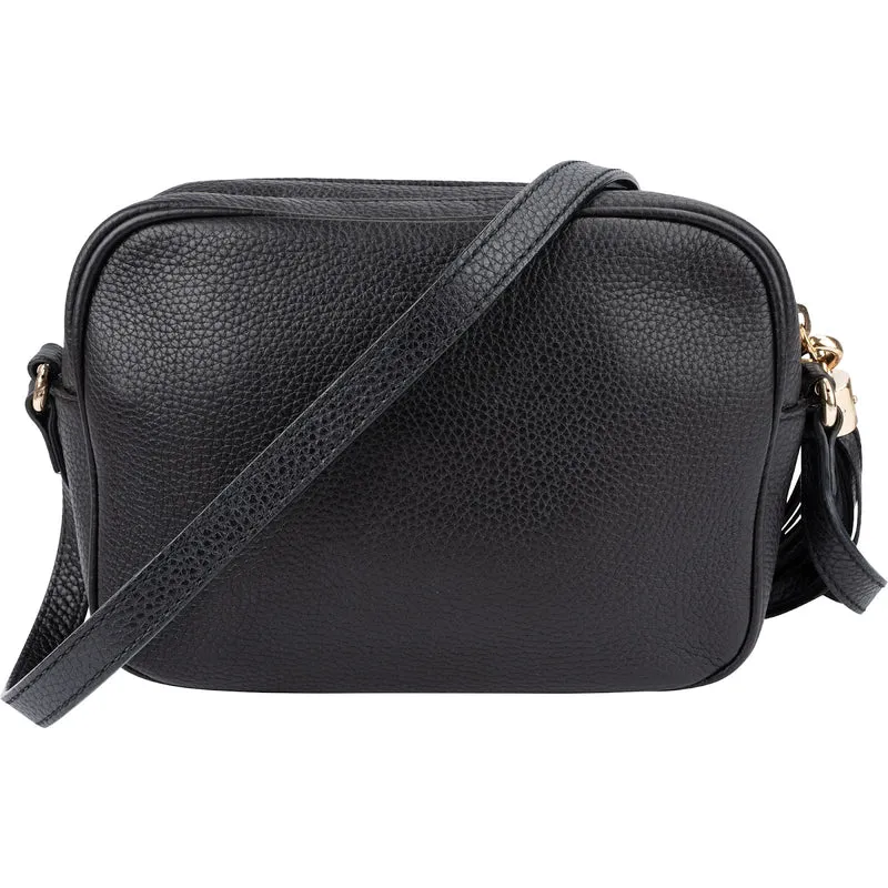 Gucci Pebbled Leather GG Soho Disco Crossbody Bag