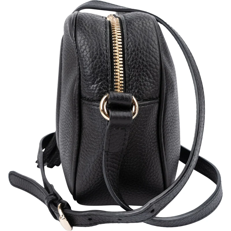 Gucci Pebbled Leather GG Soho Disco Crossbody Bag