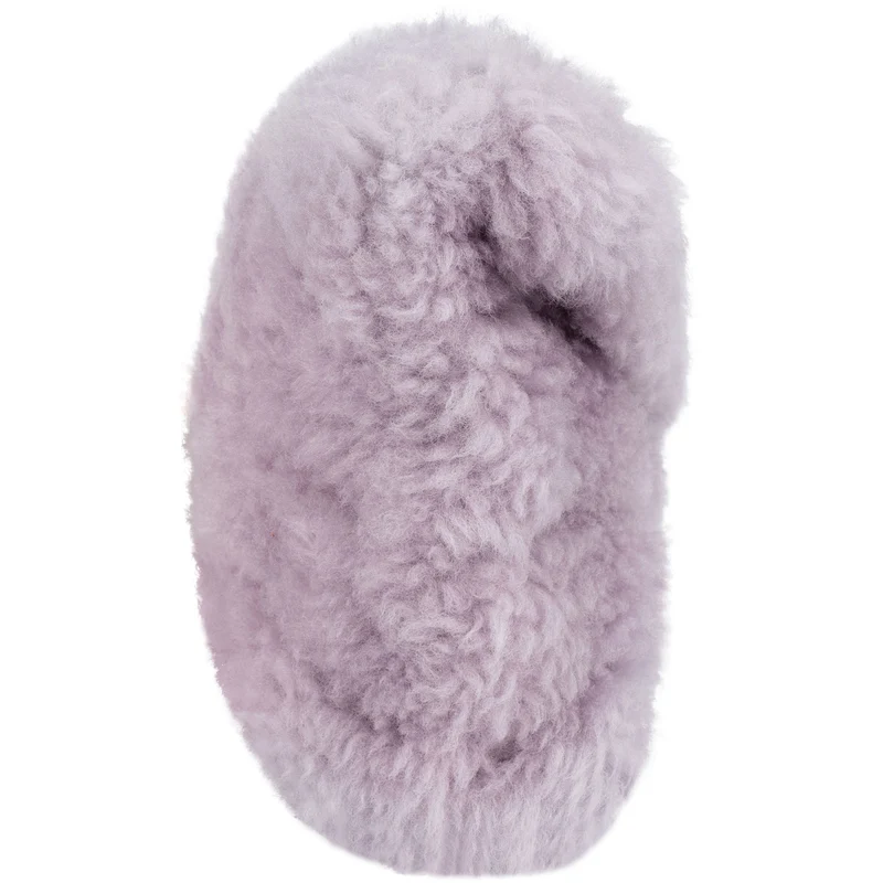 Yves Saint Laurent Shearling Puffer Envelope Clutch
