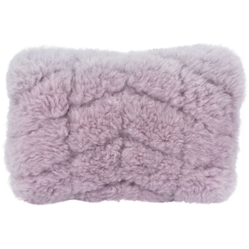 Yves Saint Laurent Shearling Puffer Envelope Clutch