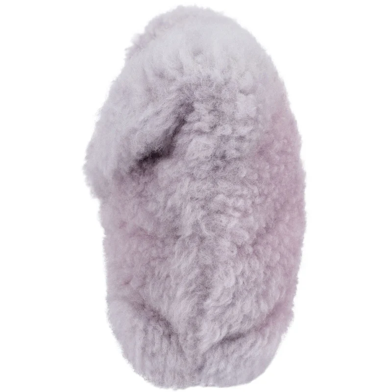 Yves Saint Laurent Shearling Puffer Envelope Clutch