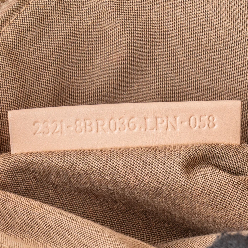 Fendi Monogram FF Zucca Canvas Baguette Buckle Shoulder Bag