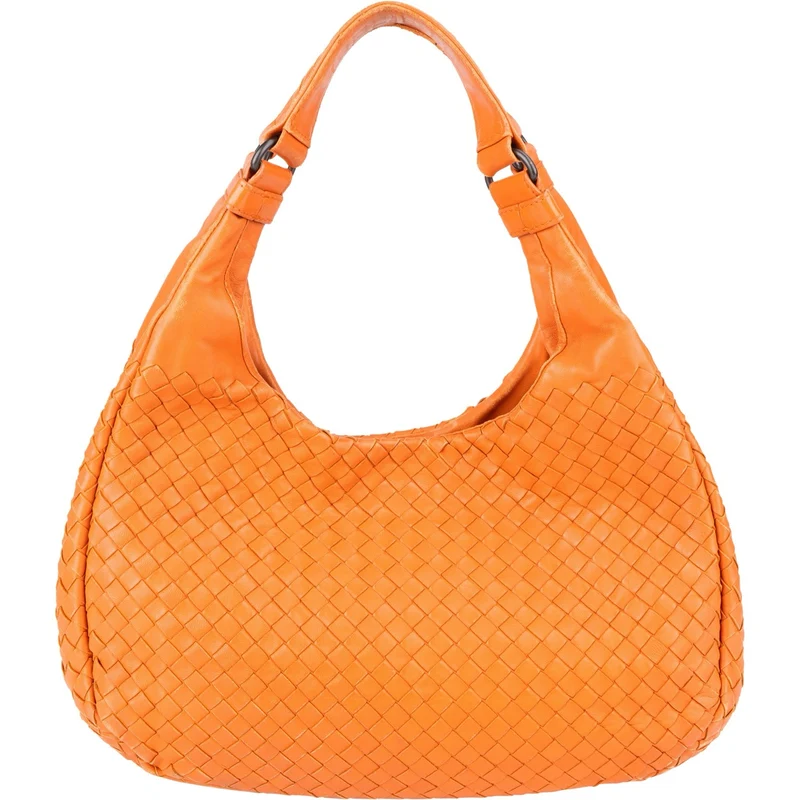 Bottega Veneta Intrecciato Leather Campana Hobo Shoulder Bag