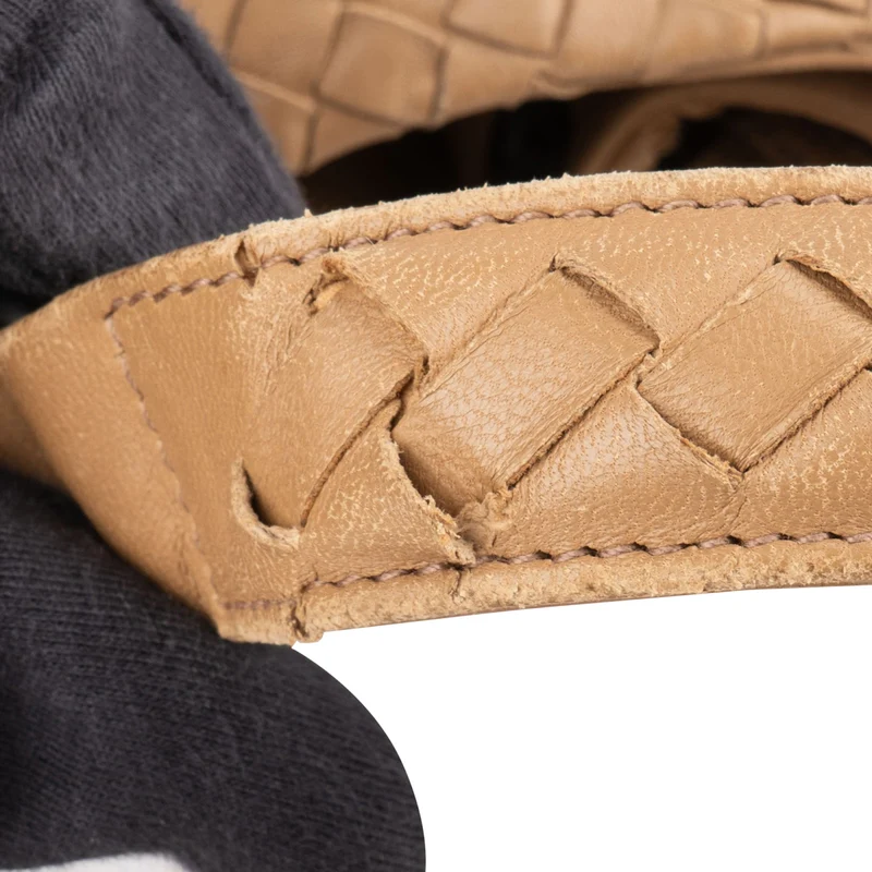 Bottega Veneta Intrecciato Leather Canmpana Hobo Shoulder Bag