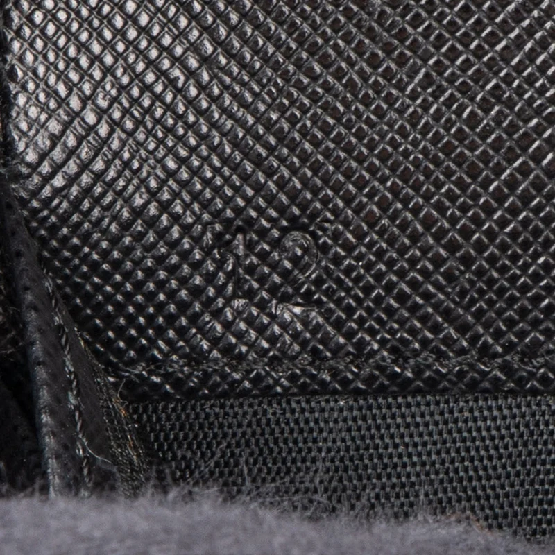 Prada Saffiano Leather Triangle Document Case Bag