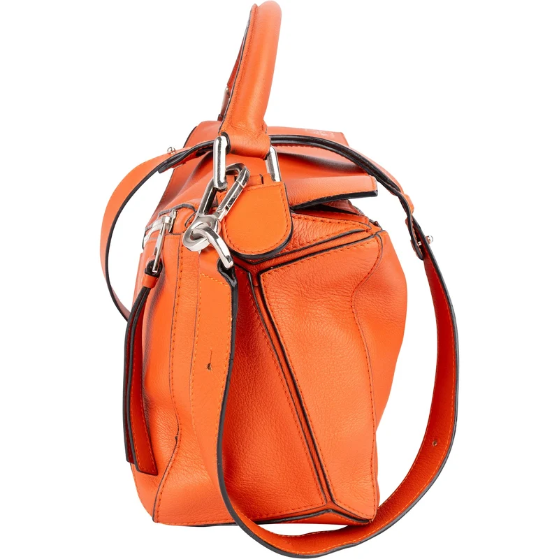 Loewe Grained Calfskin Puzzle Handbag