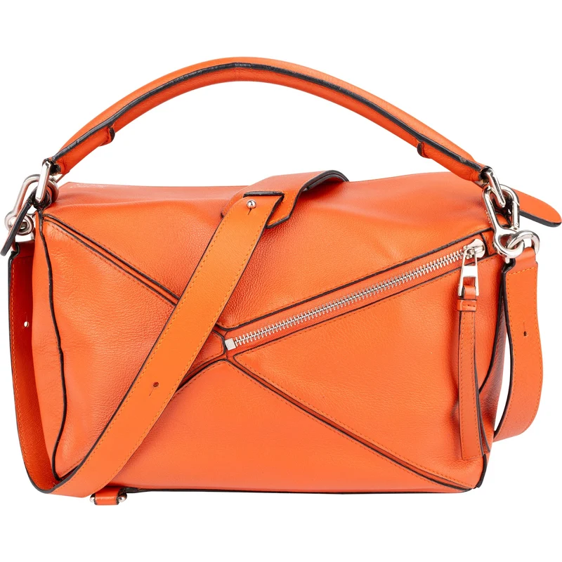 Loewe Grained Calfskin Puzzle Handbag