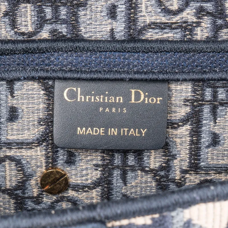 Christian Dior Oblique Trotter Monogram Jacquard Saddle Shoulder Bag