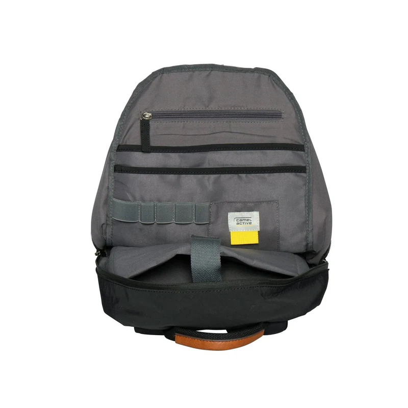 Cityrucksack mit Laptopfach Schwarz