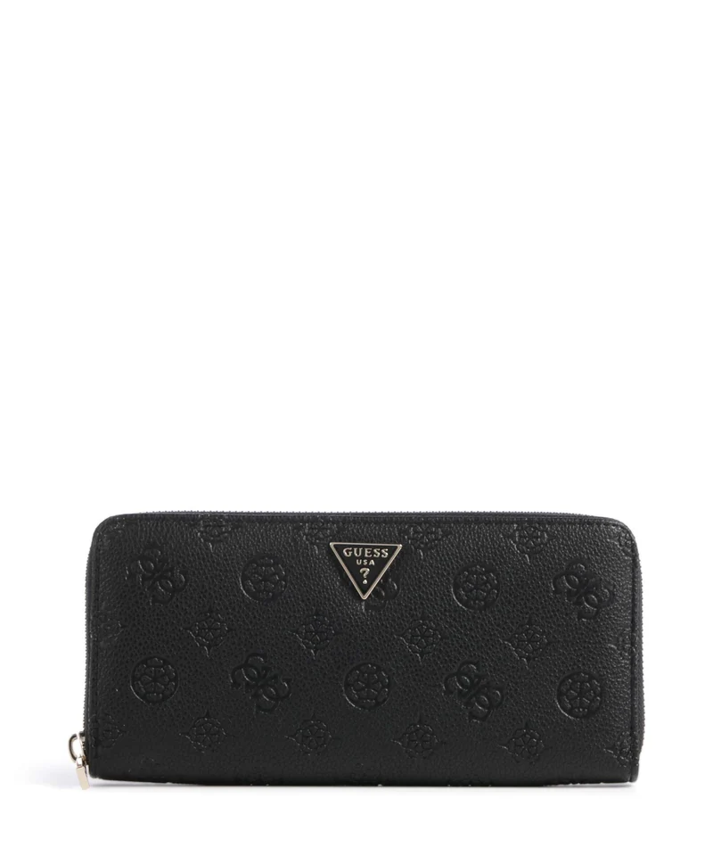 Guess Blake Large Geldbörse black logo