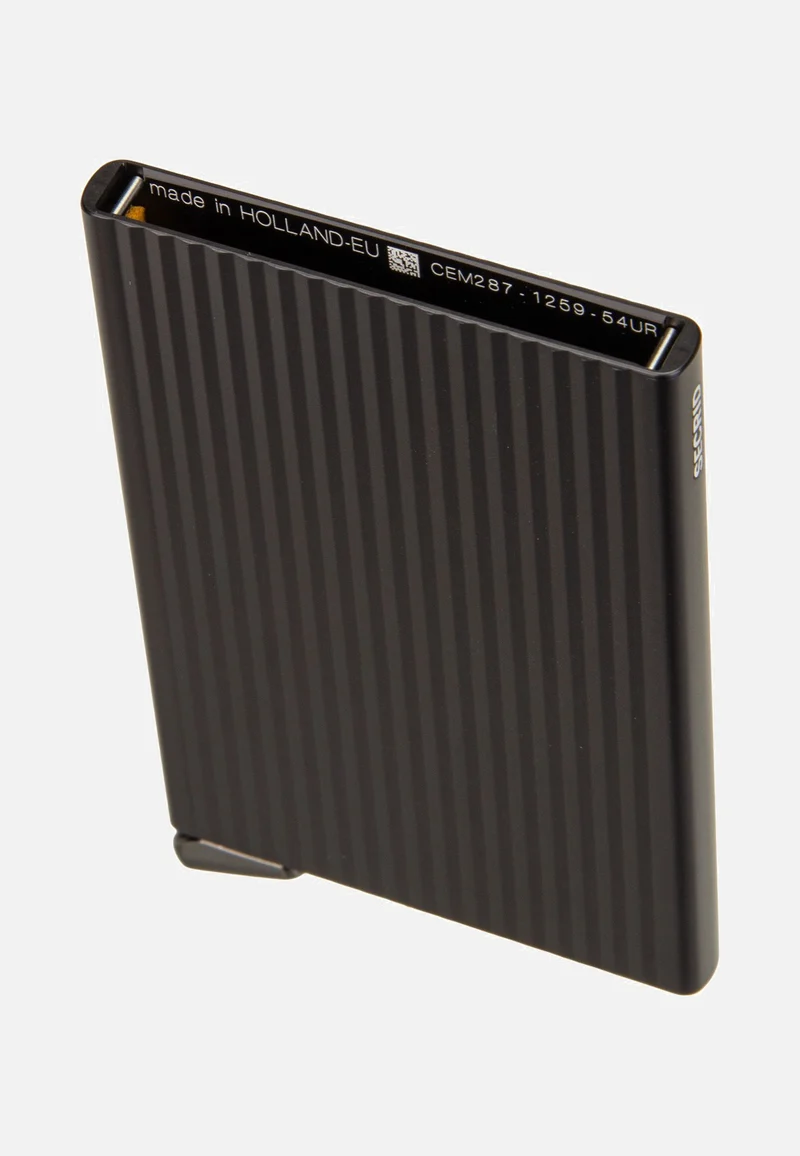 Cardprotector Fluted Black+ - Kartenetui