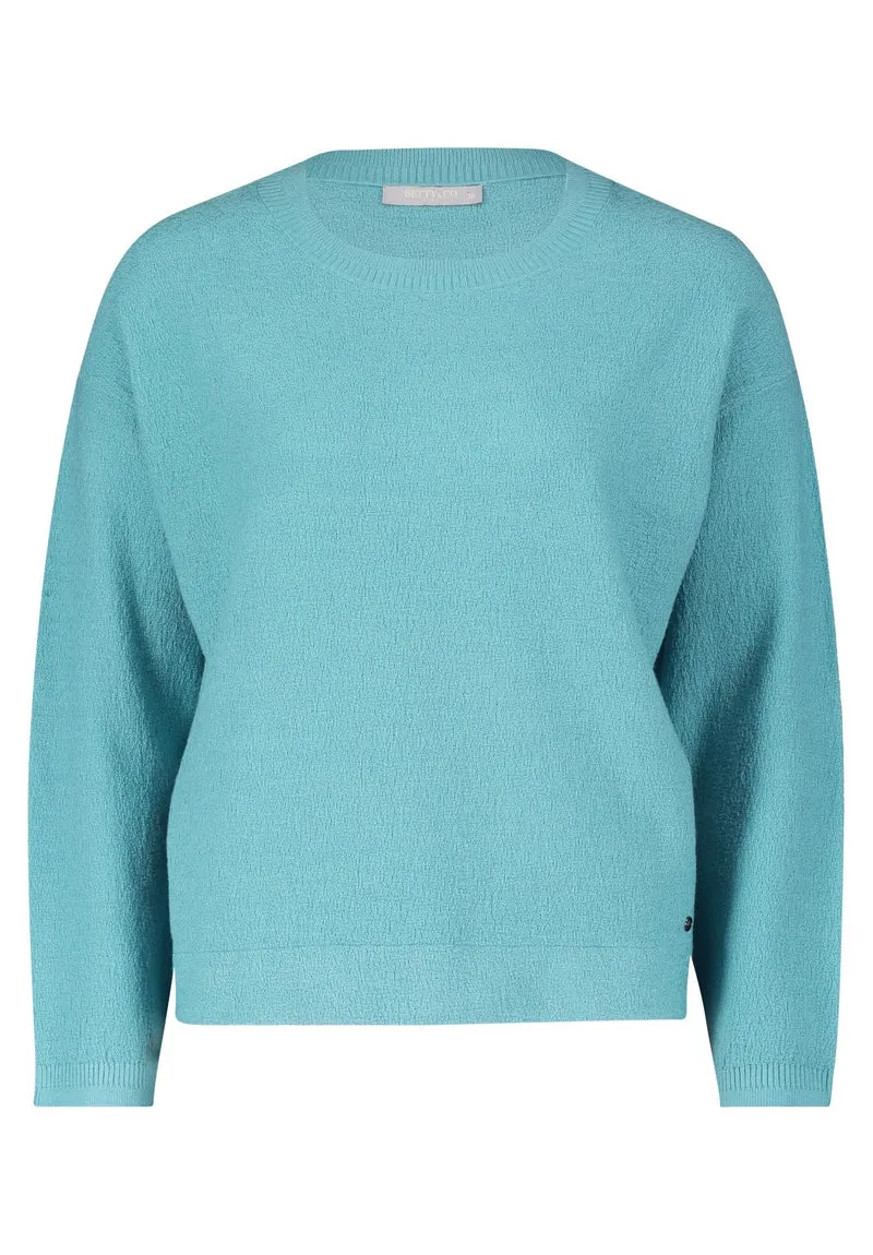 Betty & Co Strickpullover Damen Türkis