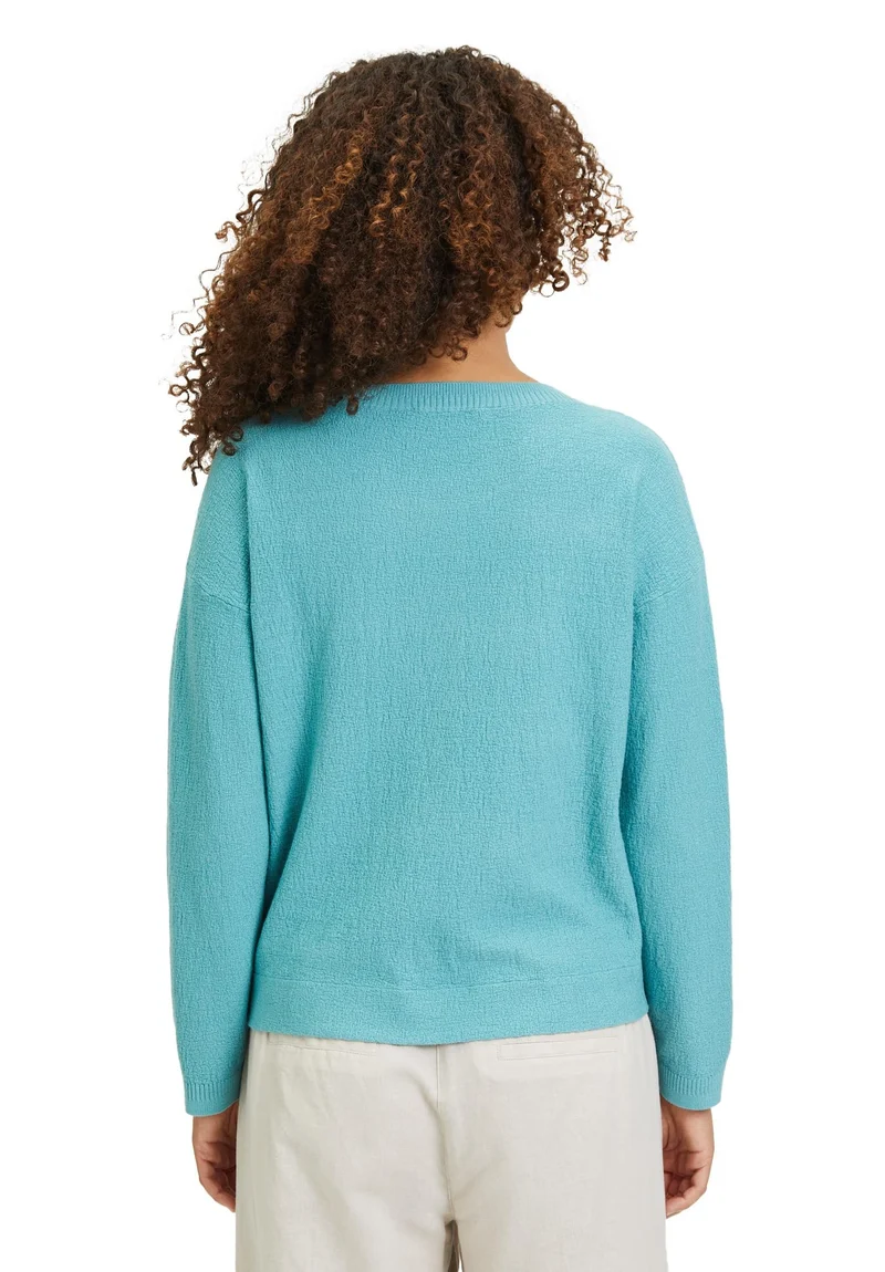Betty & Co Strickpullover Damen Türkis