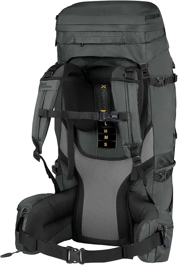 Trekkingrucksack Denali 65+10 Liter Slate Green Grün