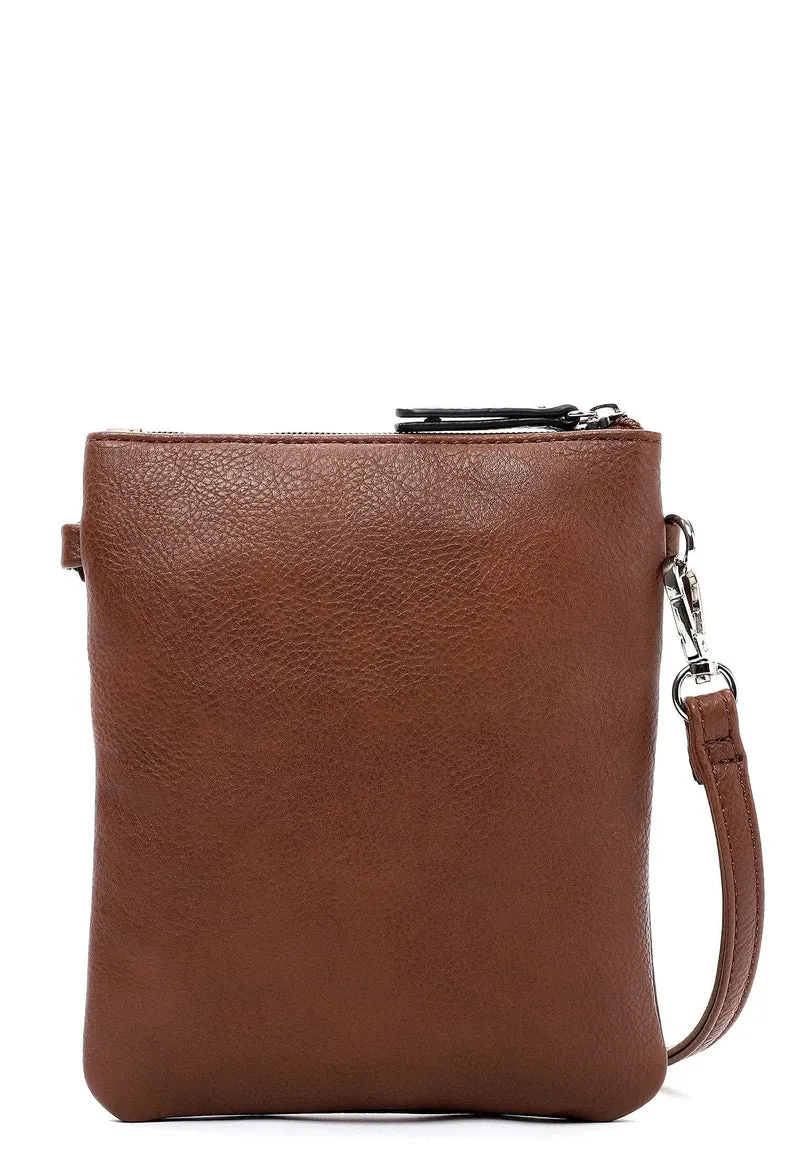 Umhängetasche Emma 60392 Cognac