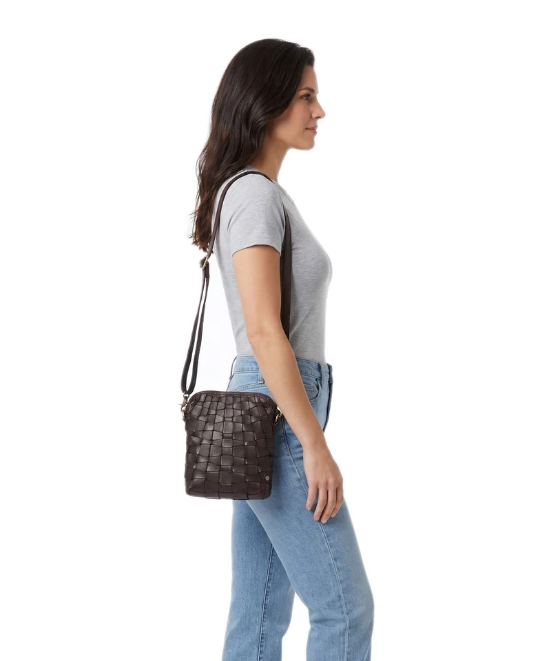 Depeche Warsaw Handytasche dark brown