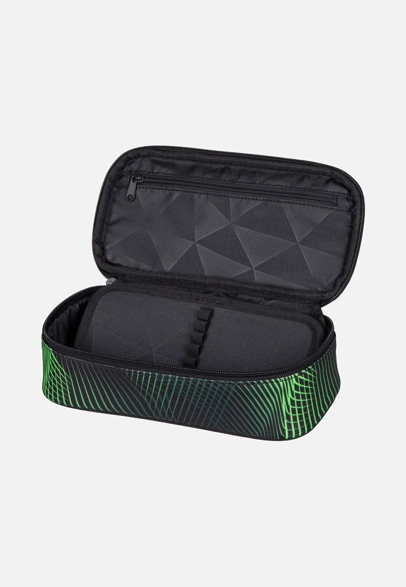 satch Schlamperbox Seismic Green - Federmappe