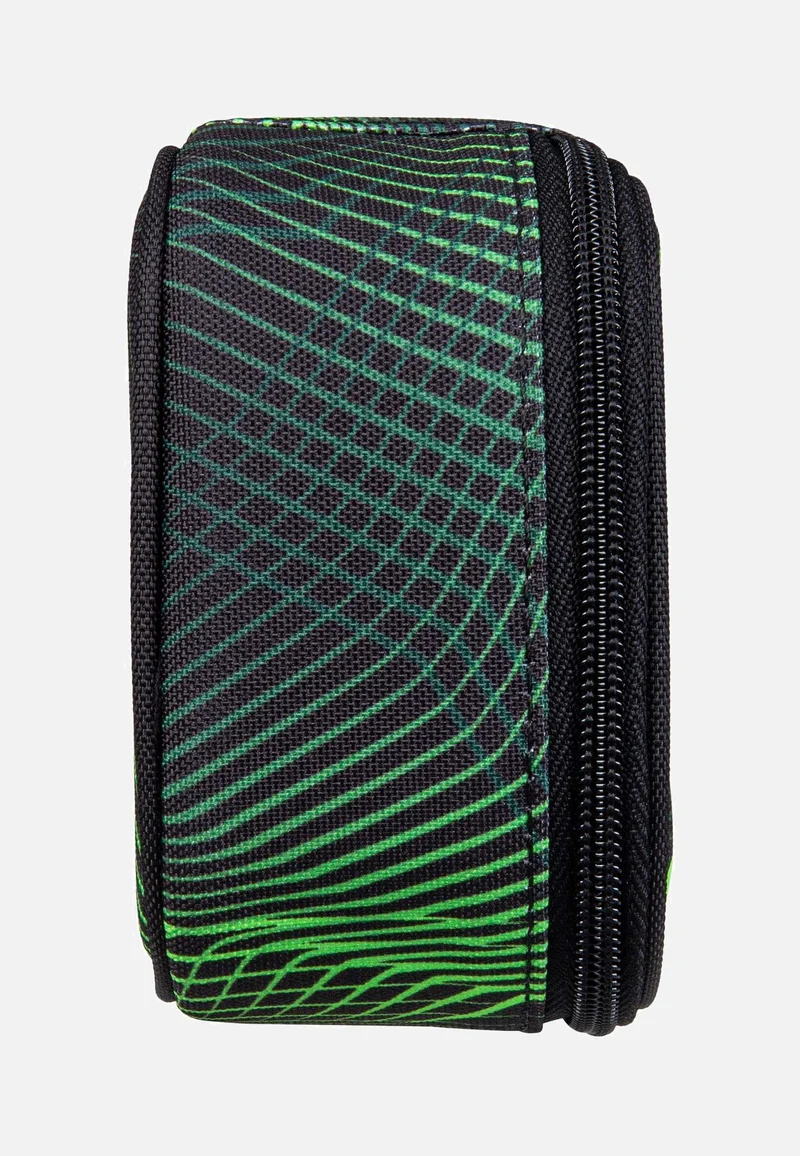 satch Schlamperbox Seismic Green - Federmappe