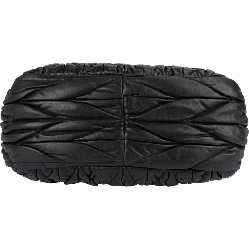 Miu Miu Matelassé Leather Hobo Shoulder Bag