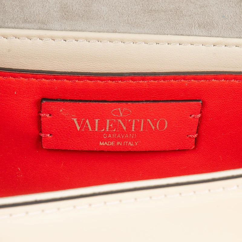 Valentino Garavani Patent Leather VLogo Locò Supervee Small Crossbody Bag