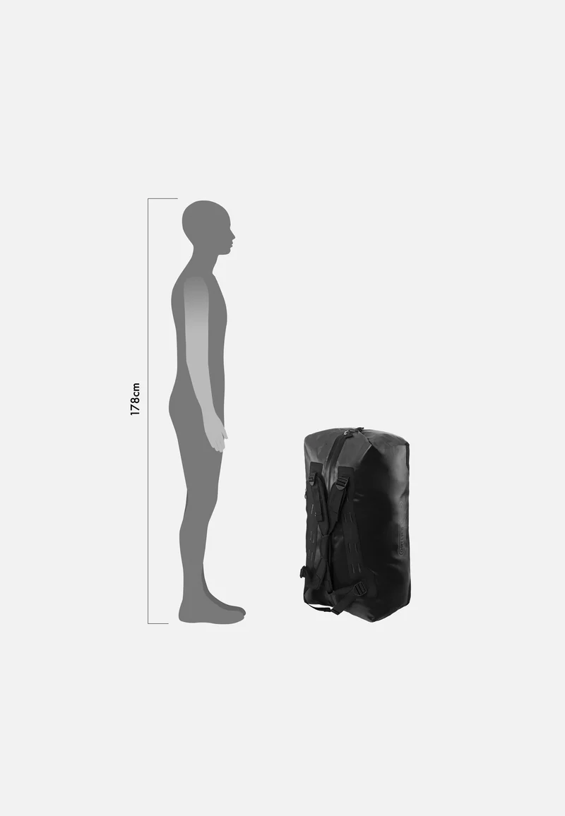 Duffle 110L Schwarz - Dufflebag