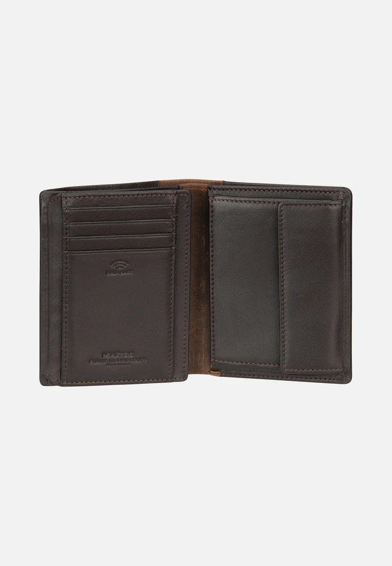 Bundenbach Hainer Billfold V8 Dark Brown - Portemonnaie