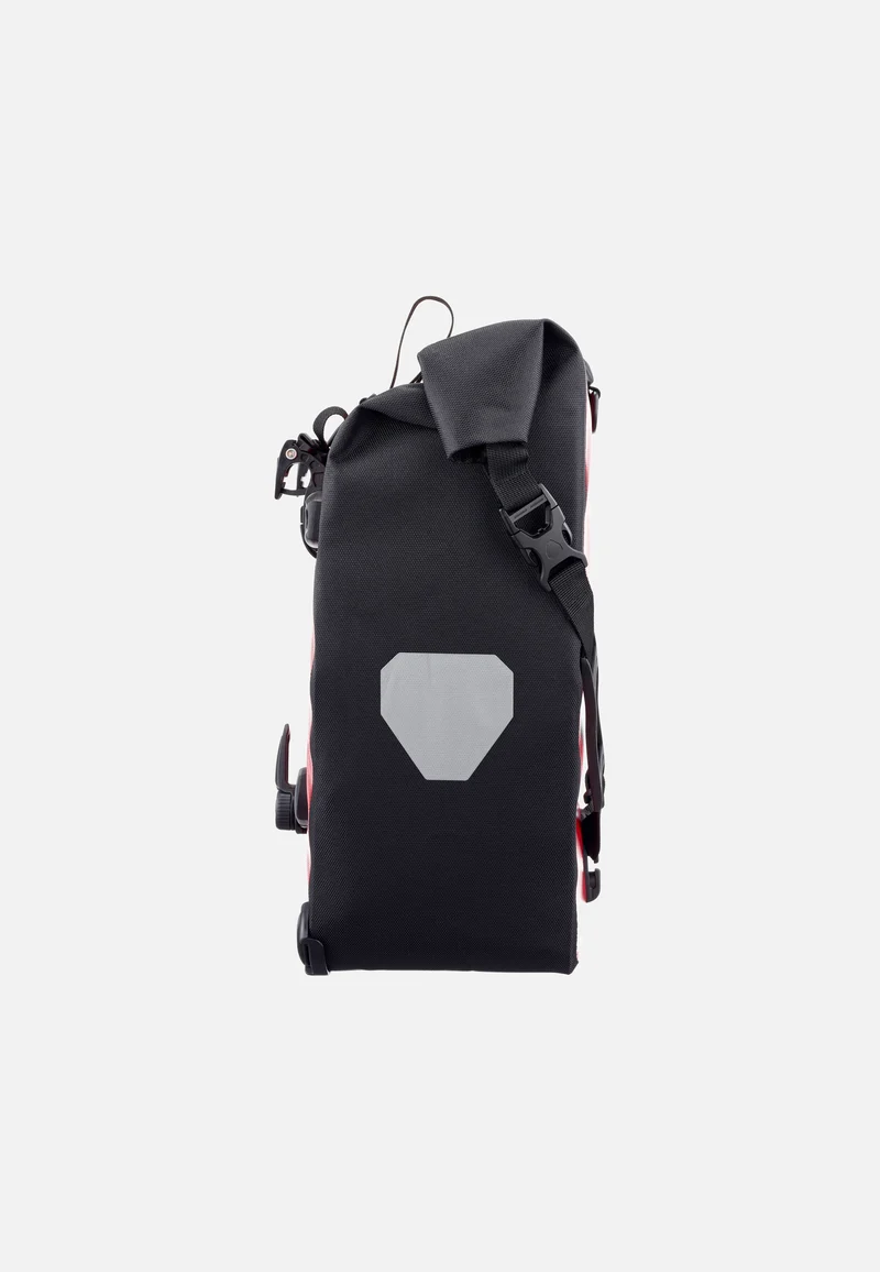 Back-Roller Rot Schwarz - Fahrradtasche