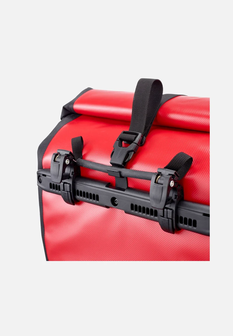 Back-Roller Rot Schwarz - Fahrradtasche