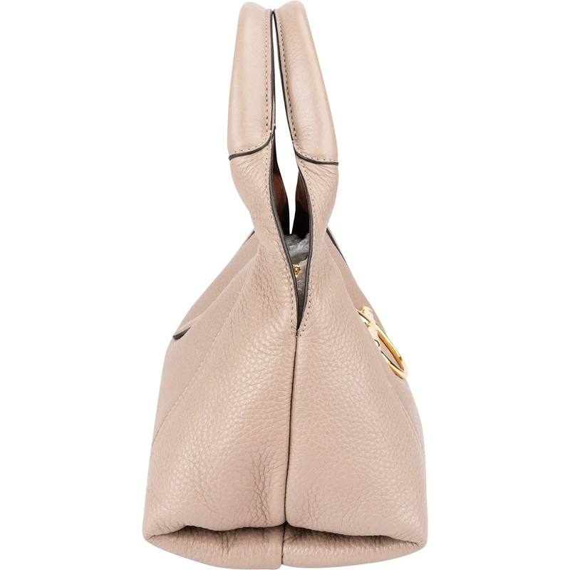 Gucci Grained Leather Horsebit 1955 Small Tote Handbag