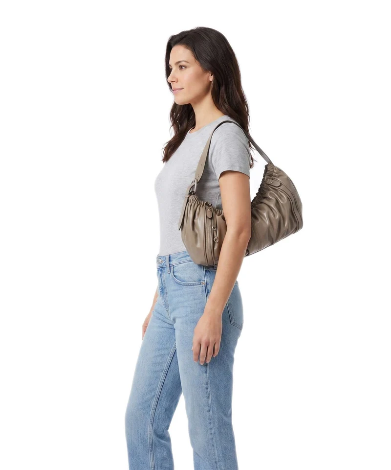 Liebeskind Faye Vintage Goat L Beuteltasche neutral grey