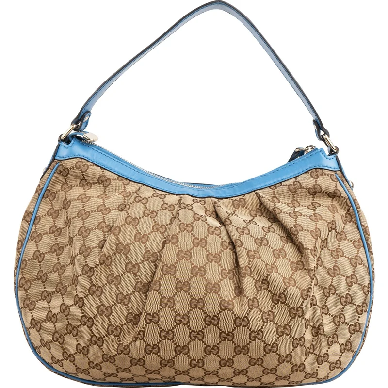 Gucci Monogram GG Canvas Sukey Hobo Shoulder Bag