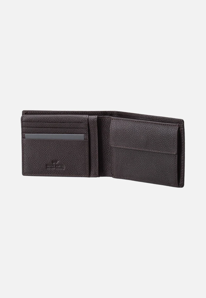 Prato RFID 8CS Dunkelbraun - Portemonnaie