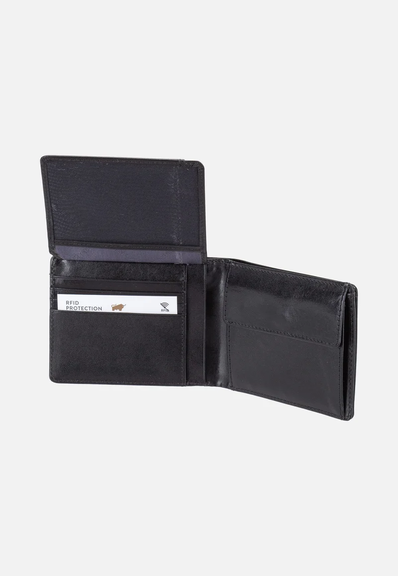 Country RFID 8Cs Schwarz - Portemonnaie