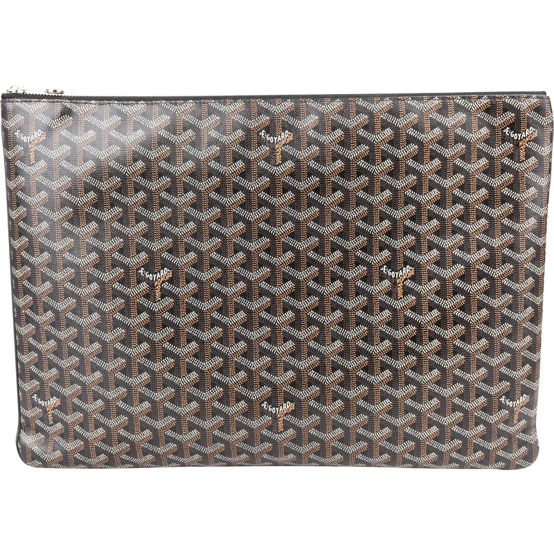 Goyard Monogram Goyardine Senat GM Clutch