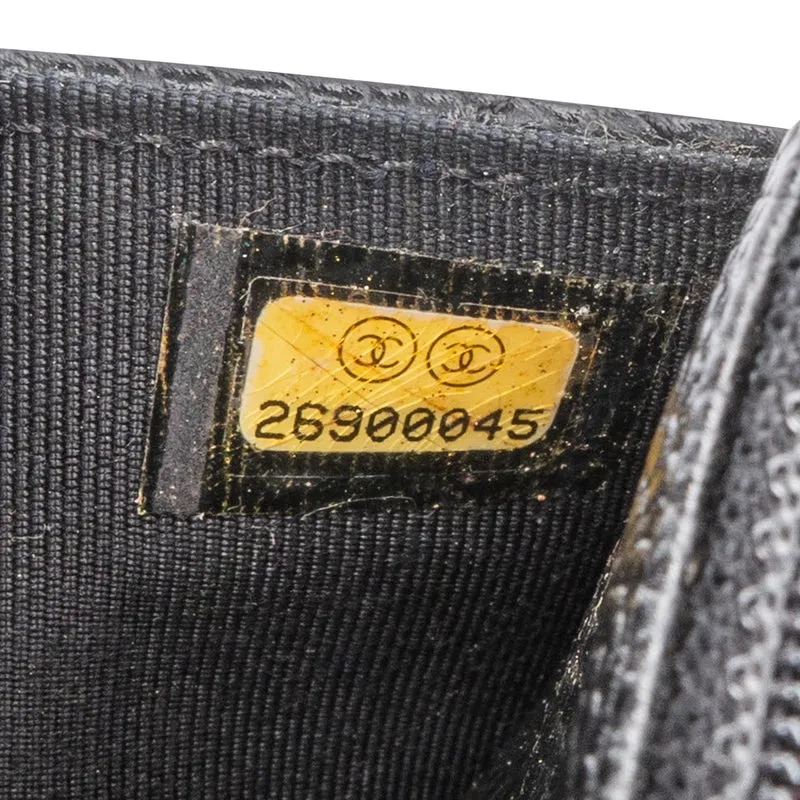 Chanel Caviar Leather Wallet On Chain Crossbody Bag