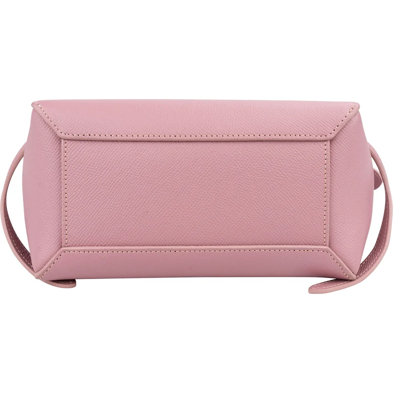 Celine Pink Grained Calfskin Nano Belt Handbag