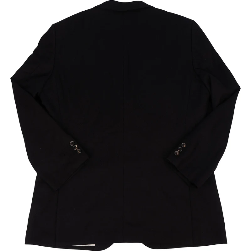 Emerngildo Zegna Black Wool Cashmere Sakko Jacket (M)