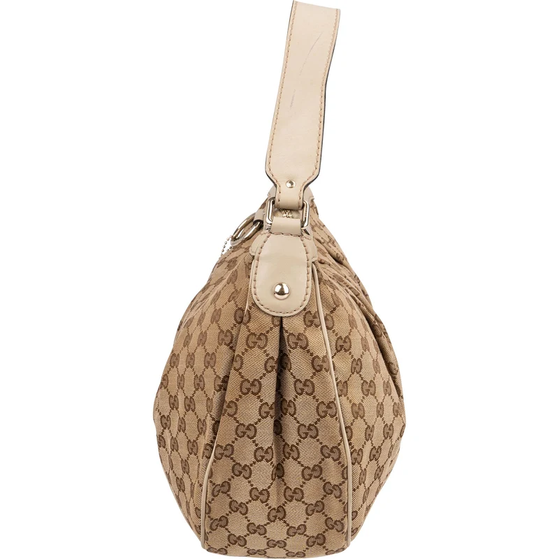 Gucci Monogram GG Canvas Sukey Shoulder Bag