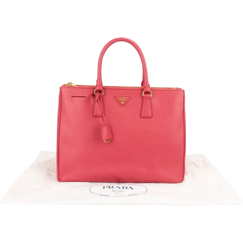 Prada Saffiano Leather Large Galleria Handbag