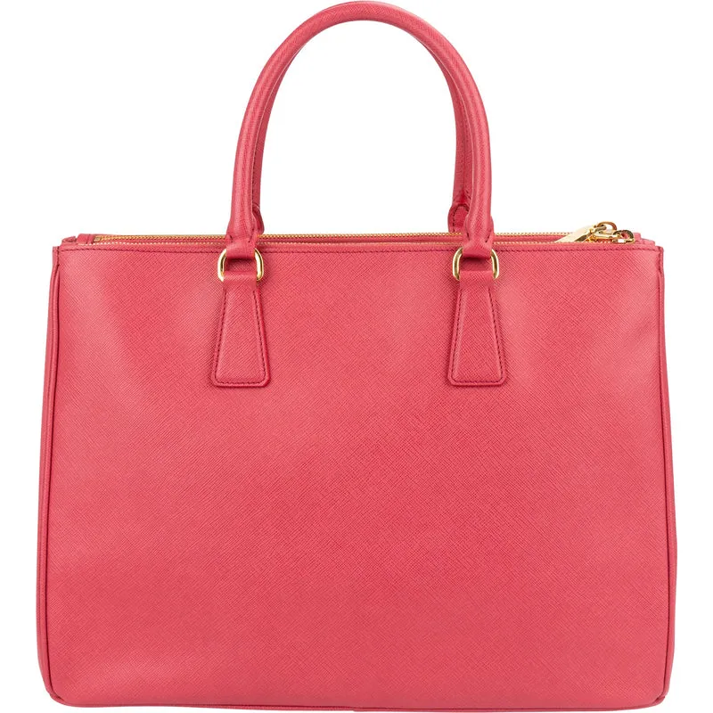 Prada Saffiano Leather Large Galleria Handbag