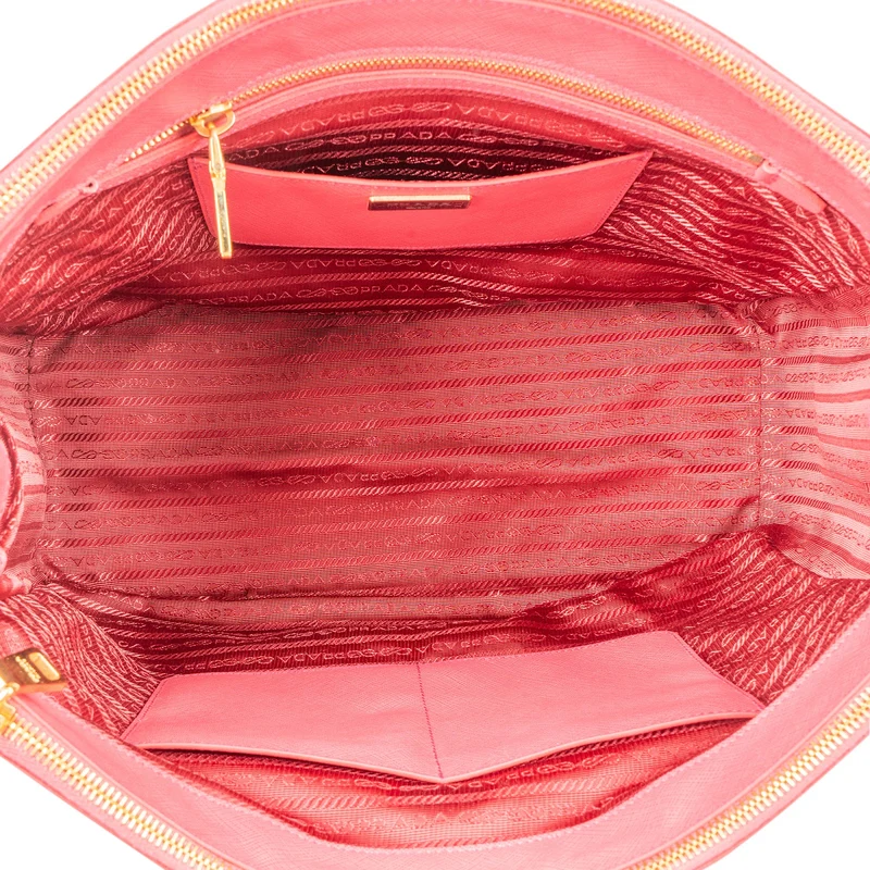 Prada Saffiano Leather Large Galleria Handbag
