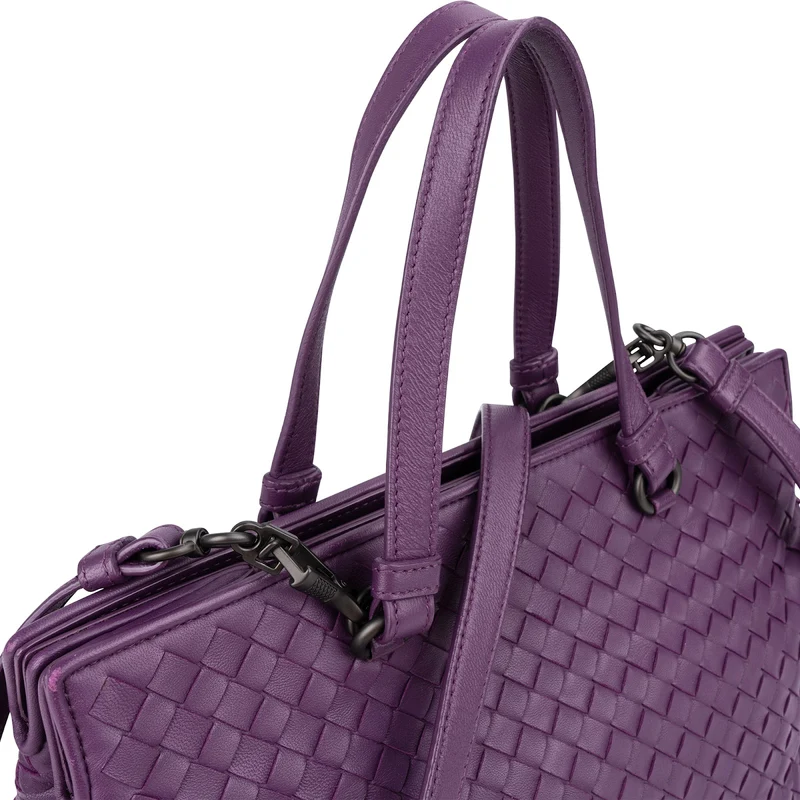 Bottega Veneta Intrecciato Nappa Leather Baby Roma Handbag